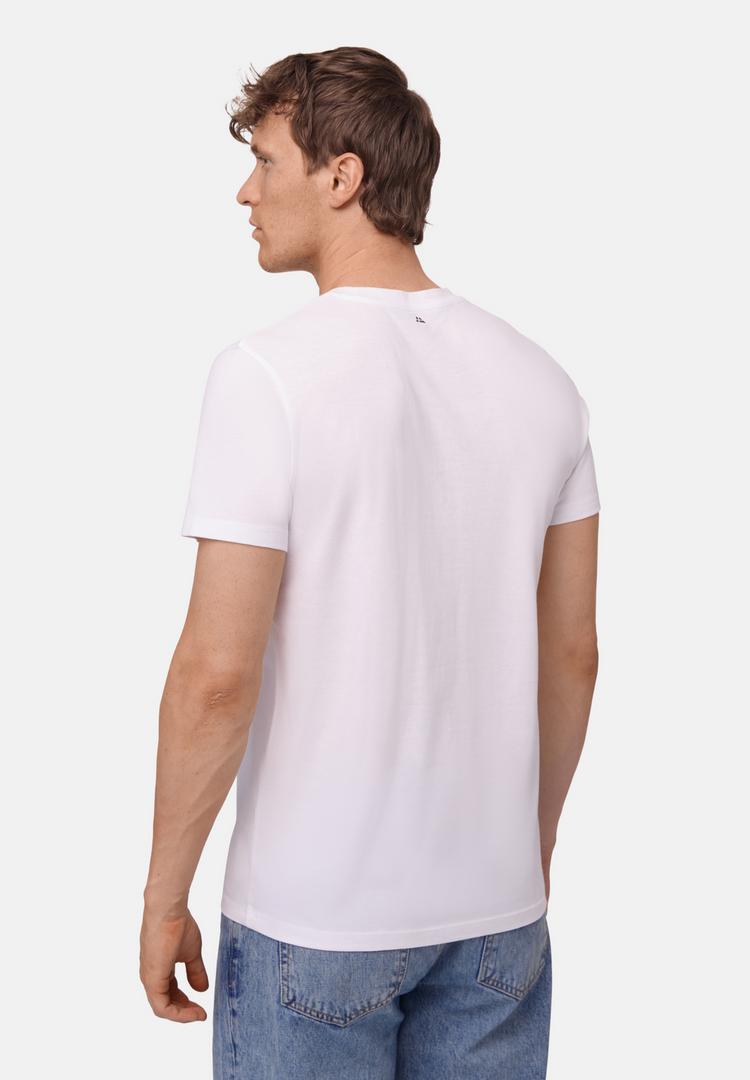 DANISH ENDURANCE DANISH ENDURANCE Basic Crew Neck T-Shirt Herren - wei&szlig; - 1 | SportScheck