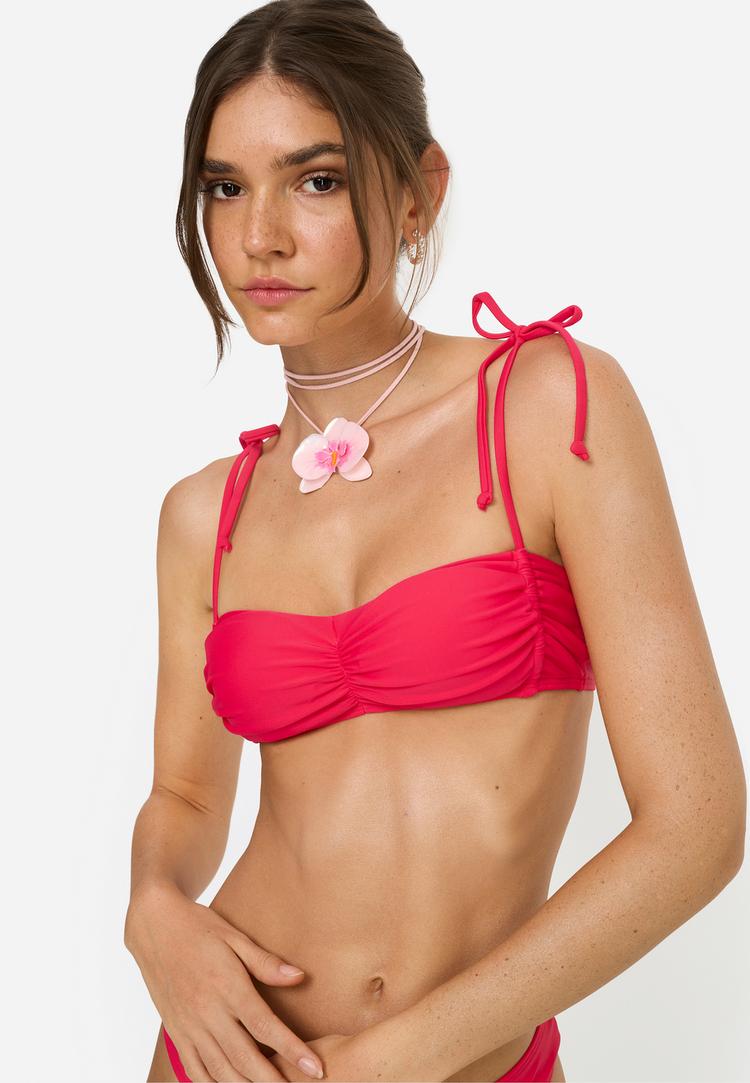 LSCN by Lascana LSCN by Lascana Bandeau-Bikini-Top Bikini Oberteil Damen - beere - 0 | SportScheck