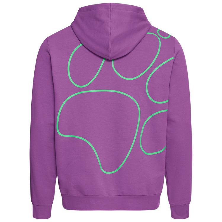 Jack Wolfskin Jack Wolfskin CELEBRATE THE PAW HOODY M Fleecepullover Herren - PAW freesia - 0 | SportScheck