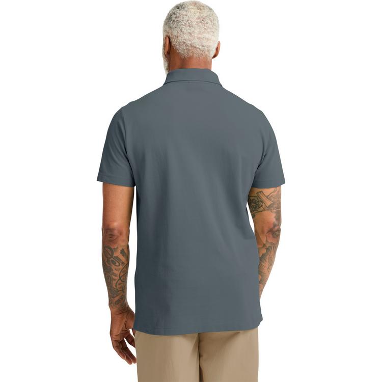 Jack Wolfskin Jack Wolfskin ESSENTIAL POLO M Poloshirt Herren - grey odessa - 1 | SportScheck