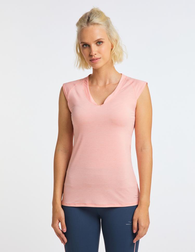 VENICE BEACH VENICE BEACH VB Eleamee T-Shirt Damen - coal B melange - 3 | SportScheck