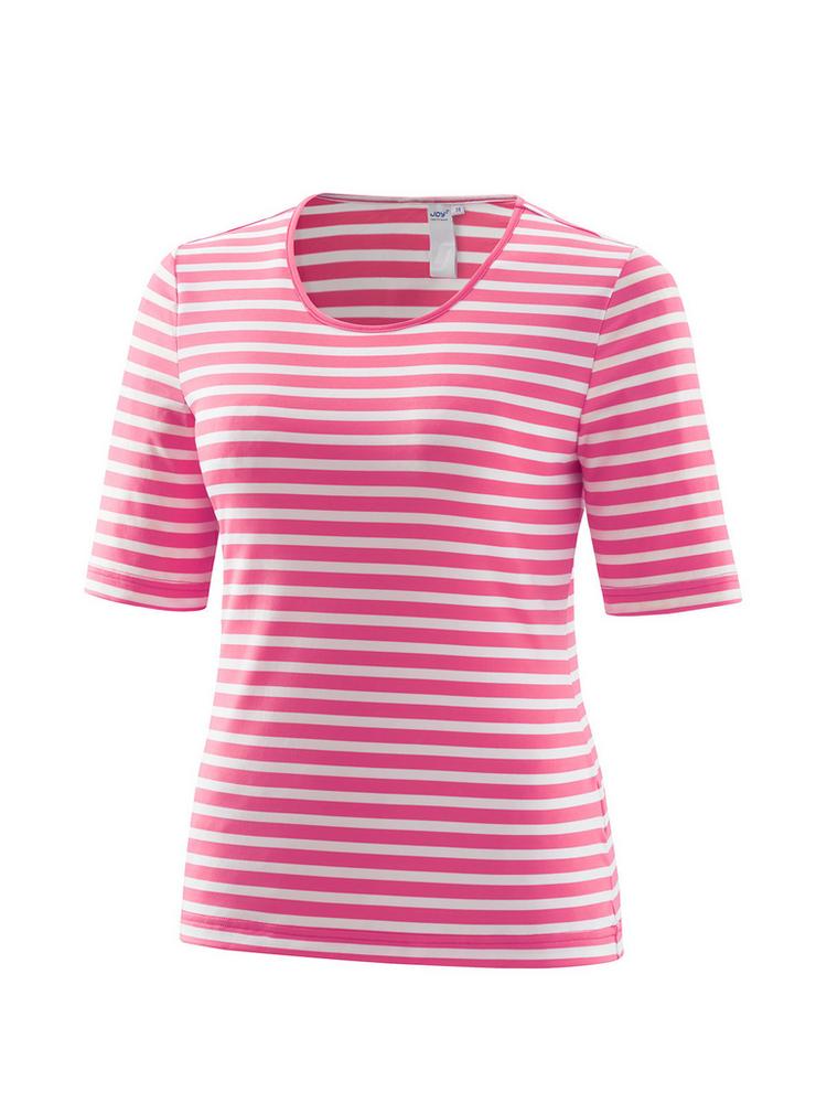 JOY sportswear JOY sportswear ALLISON T-Shirt Damen - white/black stripes - 1 | SportScheck