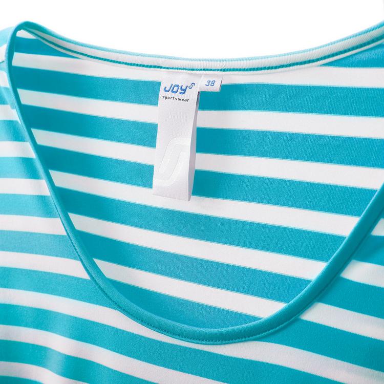 JOY sportswear JOY sportswear ALLISON T-Shirt Damen - white/black stripes - 6 | SportScheck