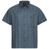 Jack Wolfskin HOT TRAIL SHIRT M Kurzarmhemd Herren - CHECK blue orchid