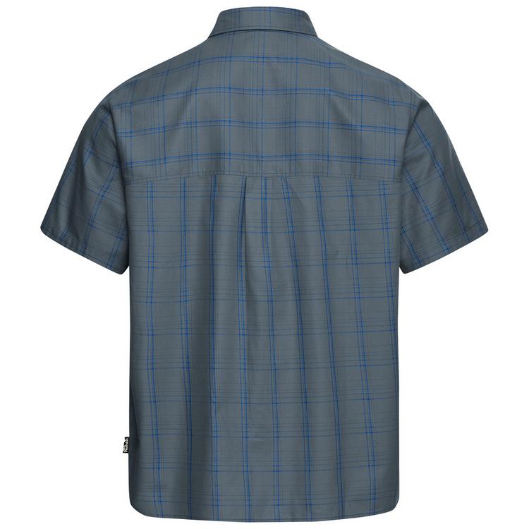 Jack Wolfskin Jack Wolfskin HOT TRAIL SHIRT M Kurzarmhemd Herren - CHECK blue orchid - 0 | SportScheck