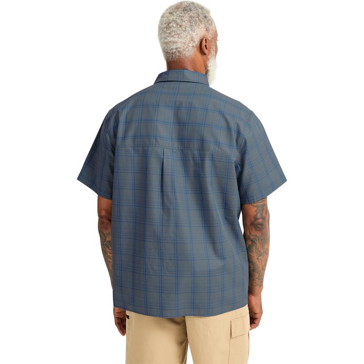 Jack Wolfskin Jack Wolfskin HOT TRAIL SHIRT M Kurzarmhemd Herren - CHECK blue orchid - 1 | SportScheck