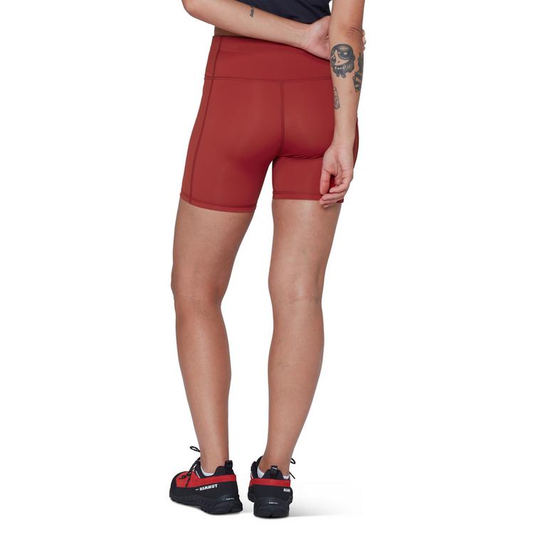 Mammut Mammut Massone Short Tights Lauftights Damen - dark mammut red - 1 | SportScheck