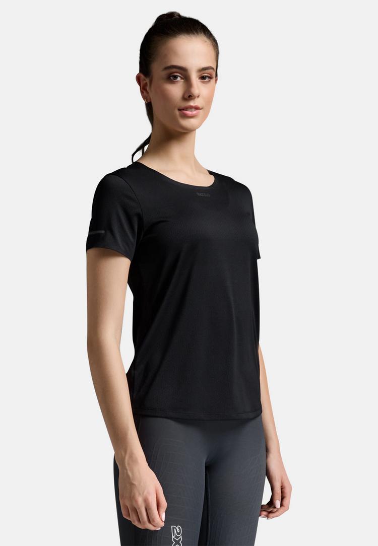 2XU 2XU Light Speed Tech Tee Funktionsshirt Damen - black-black reflective - 0 | SportScheck