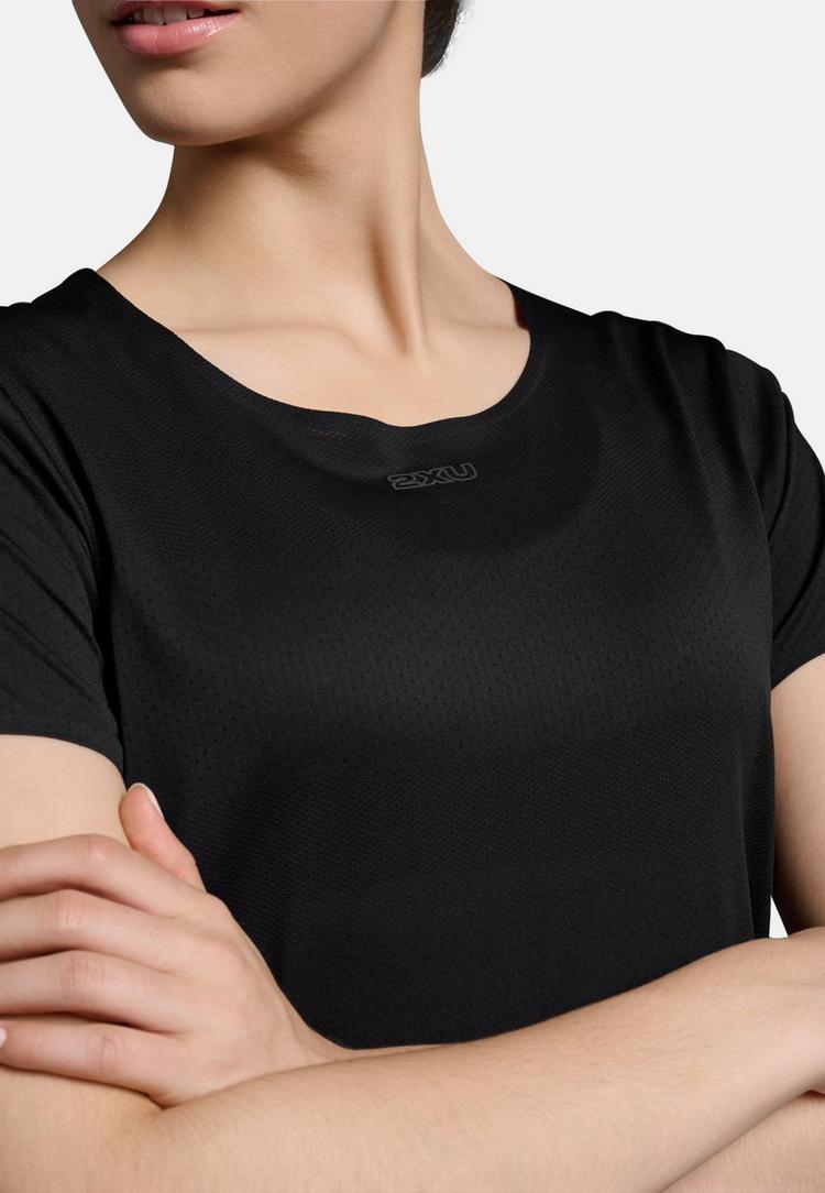 2XU 2XU Light Speed Tech Tee Funktionsshirt Damen - black-black reflective - 2 | SportScheck