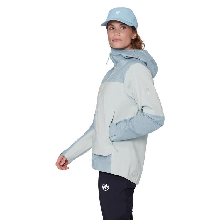 Mammut Mammut Ducan Guide HS Hooded Hardshelljacke Damen - silver sage-nebla - 2 | SportScheck
