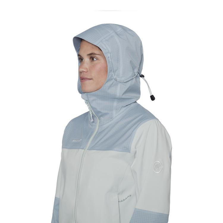Mammut Mammut Ducan Guide HS Hooded Hardshelljacke Damen - silver sage-nebla - 2 | SportScheck