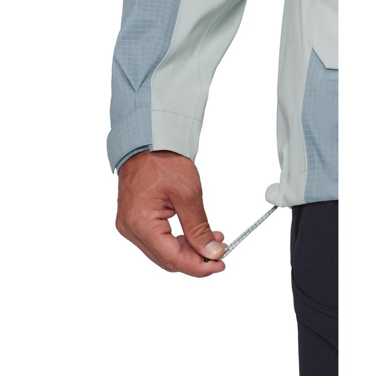 Mammut Mammut Ducan Guide HS Hooded Hardshelljacke Herren - silver sage-nebla - 0 | SportScheck