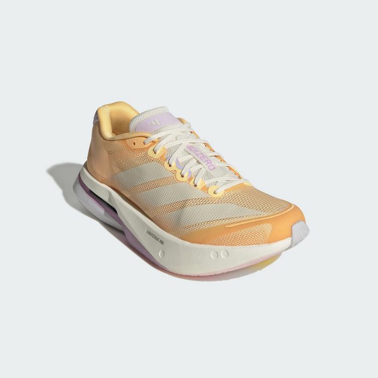 adidas adidas Adizero Boston 13 Schuh Laufschuhe Damen - Ice Tangerine / Ice Gold Met. / Ice Lavender - 3 | SportScheck