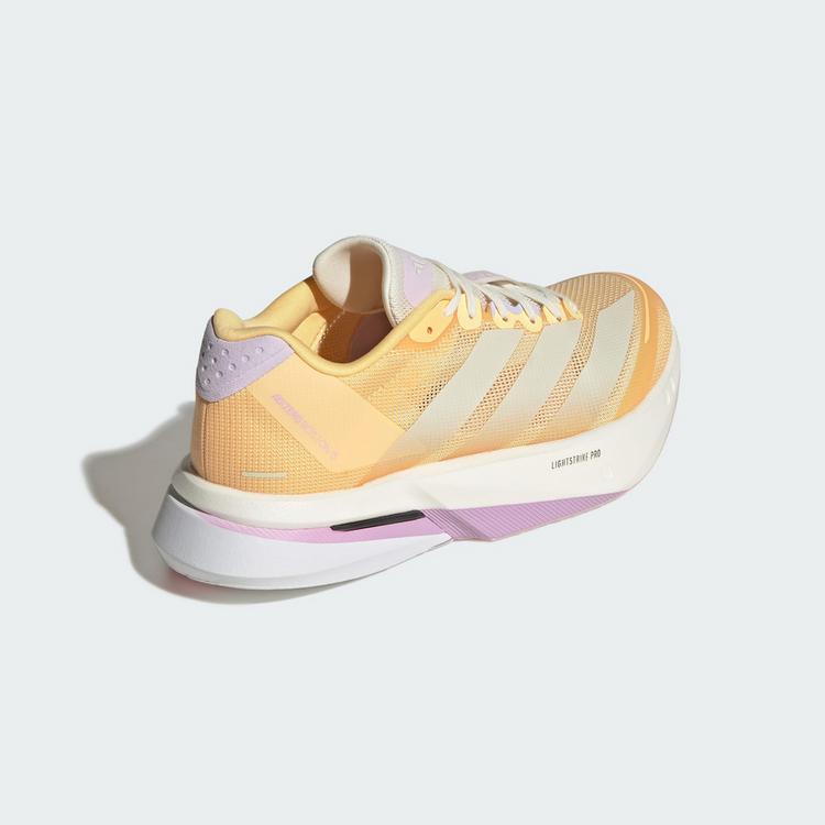 adidas adidas Adizero Boston 13 Schuh Laufschuhe Damen - Ice Tangerine / Ice Gold Met. / Ice Lavender - 4 | SportScheck