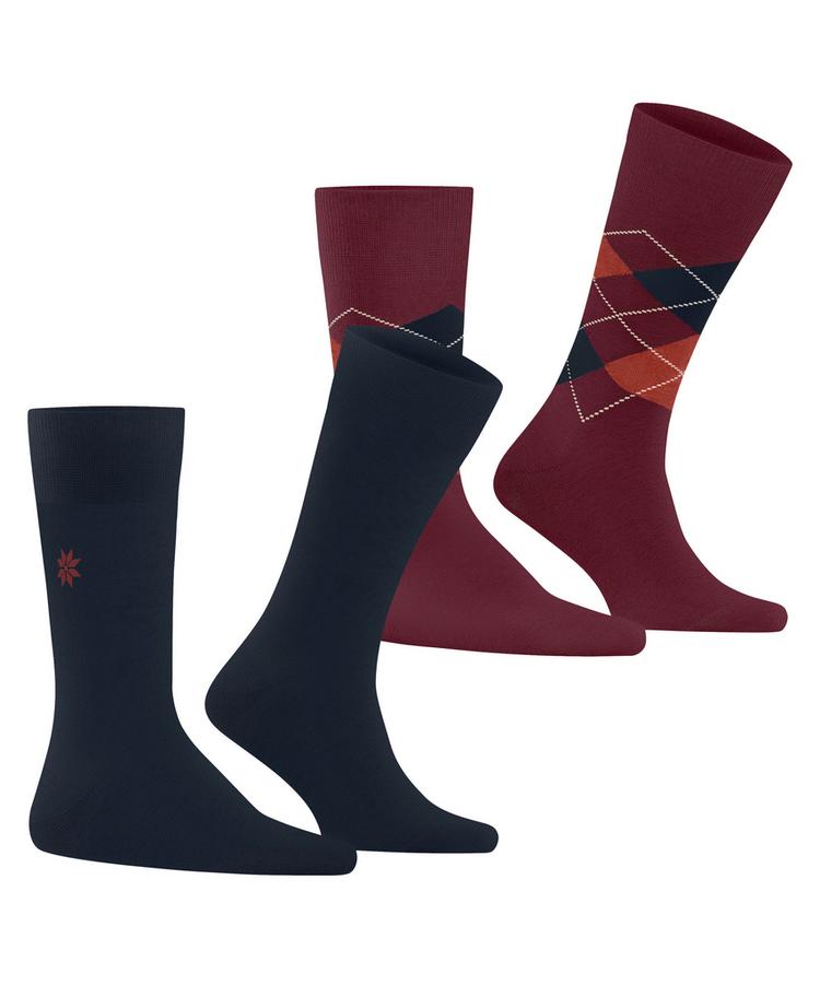 Burlington Burlington Everyday X-Mas 2-Pack Socken Herren - mouline (0800) - 0 | SportScheck