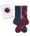 Burlington Everyday X-Mas Giftbox 2-Pack Socken Herren - mouline (0800)