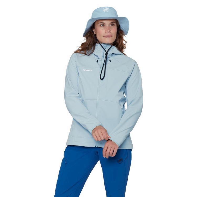 Mammut Mammut Ultimate Comfort SO Hooded Softshelljacke Damen - nebla - 0 | SportScheck