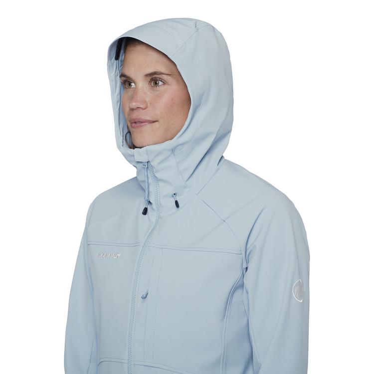 Mammut Mammut Ultimate Comfort SO Hooded Softshelljacke Damen - nebla - 1 | SportScheck