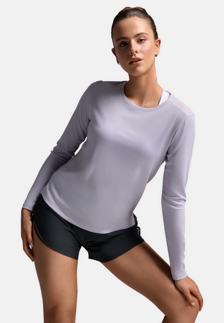 2XU 2XU Ignition Aero Mesh Long Sleeve Funktionsshirt Damen - virtualviolet-violetreflectiv - 3 | SportScheck