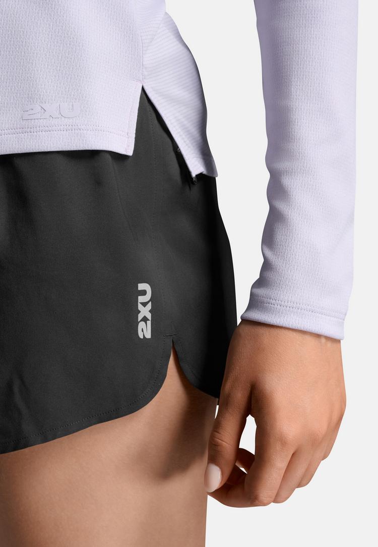 2XU 2XU Ignition Aero Mesh Long Sleeve Funktionsshirt Damen - virtualviolet-violetreflectiv - 5 | SportScheck