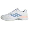adidas Avacourt 3 Tennisschuh Tennisschuhe Damen - Core Black / Halo Blue / Beam Orange