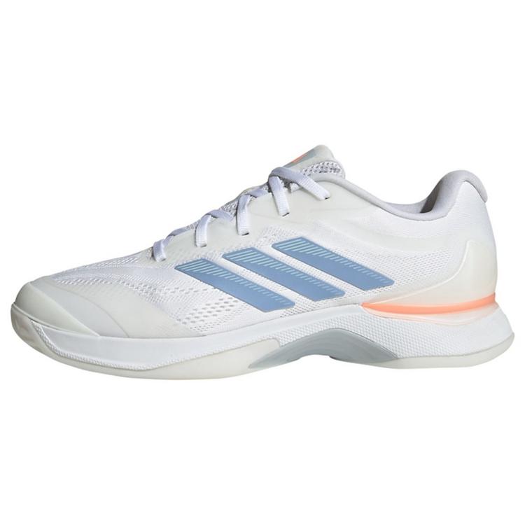 adidas adidas Avacourt 3 Tennisschuh Tennisschuhe Damen - Core Black / Halo Blue / Beam Orange - 0 | SportScheck