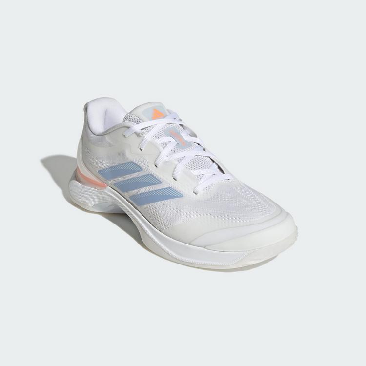 adidas adidas Avacourt 3 Tennisschuh Tennisschuhe Damen - Core Black / Halo Blue / Beam Orange - 3 | SportScheck