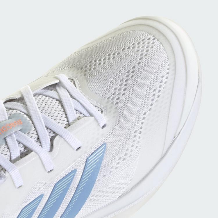 adidas adidas Avacourt 3 Tennisschuh Tennisschuhe Damen - Core Black / Halo Blue / Beam Orange - 7 | SportScheck