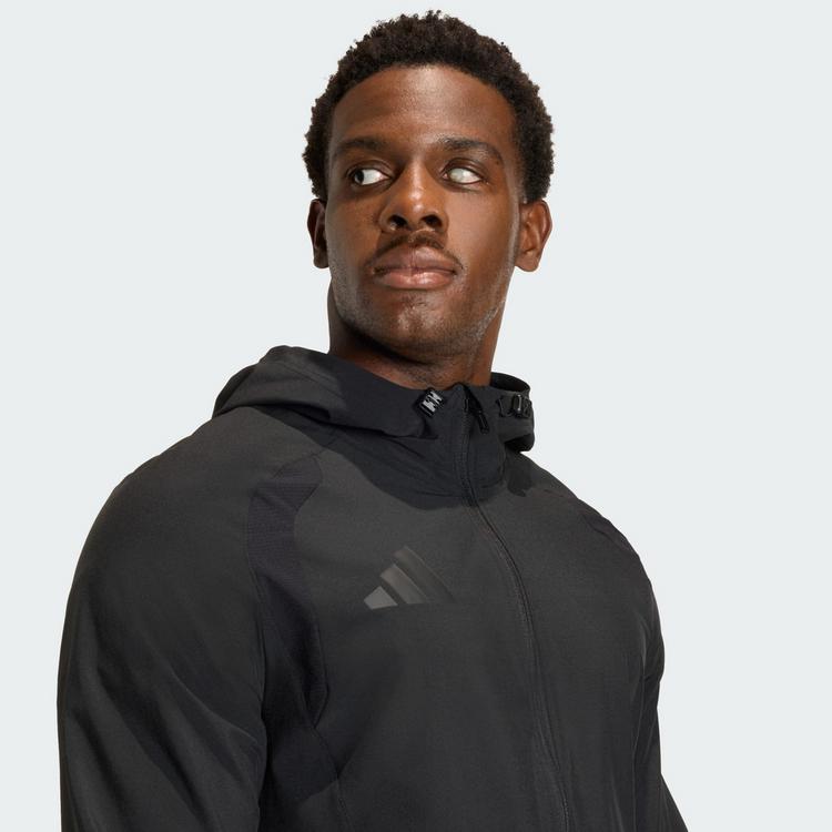 adidas adidas TIRO TRAVEL WINDBREAKER Funktionsjacke Herren - Black / Black - 0 | SportScheck