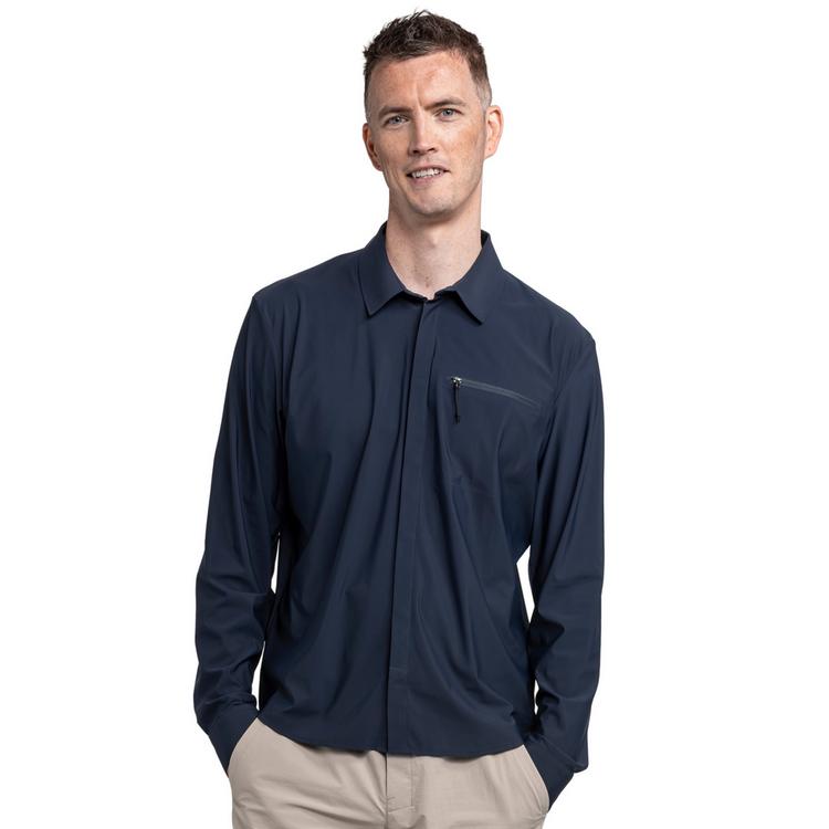 Sch&ouml;ffel Sch&ouml;ffel Jersey Shirt Style Calmay MEN Funktionshemd Herren - navy blazer - 0 | SportScheck