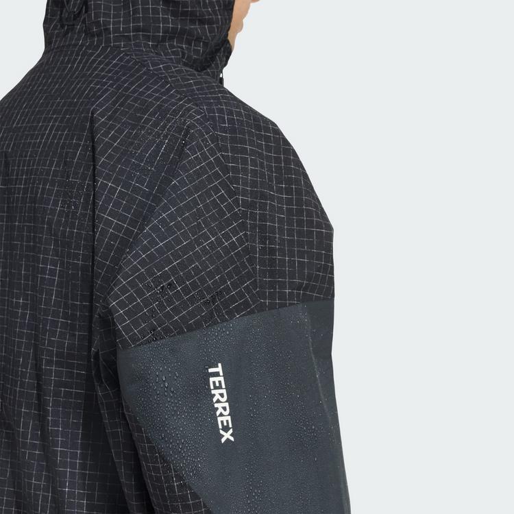 adidas adidas Terrex Xploric 2 Layer CLIMAPROOF Jacke Outdoorjacke Herren - Black / Carbon - 1 | SportScheck