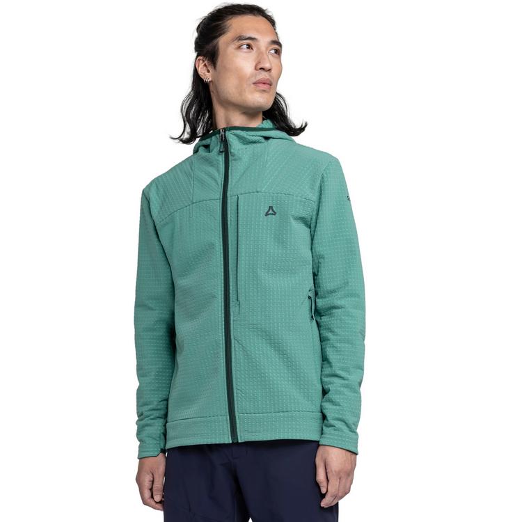 Sch&ouml;ffel Sch&ouml;ffel Fleece Hoody Style Enixa MEN Fleecejacke Herren - 6405 - gr&uuml;n - 0 | SportScheck
