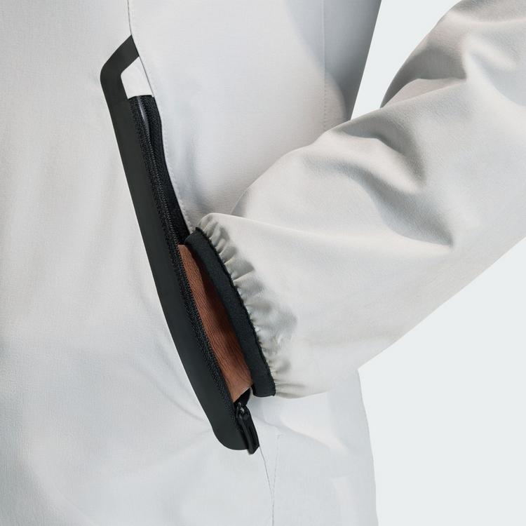 adidas adidas TIRO TRAVEL WINDBREAKER Funktionsjacke Herren - Team Light Grey / Black - 1 | SportScheck