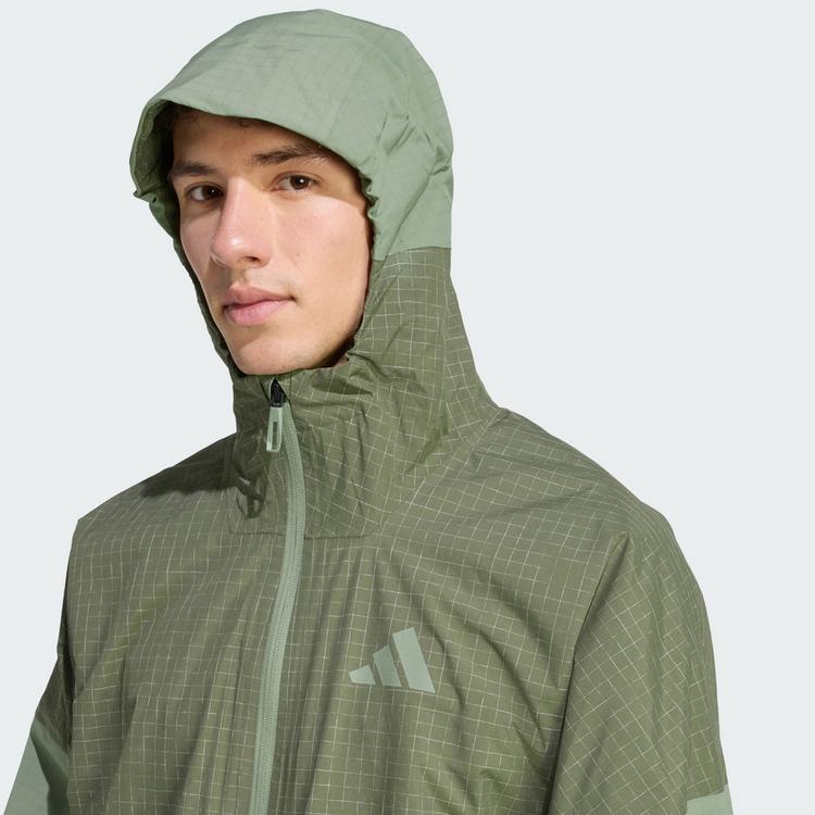 adidas adidas Terrex Xploric 2 Layer CLIMAPROOF Jacke Outdoorjacke Herren - Olive Strata / Tent Green - 0 | SportScheck