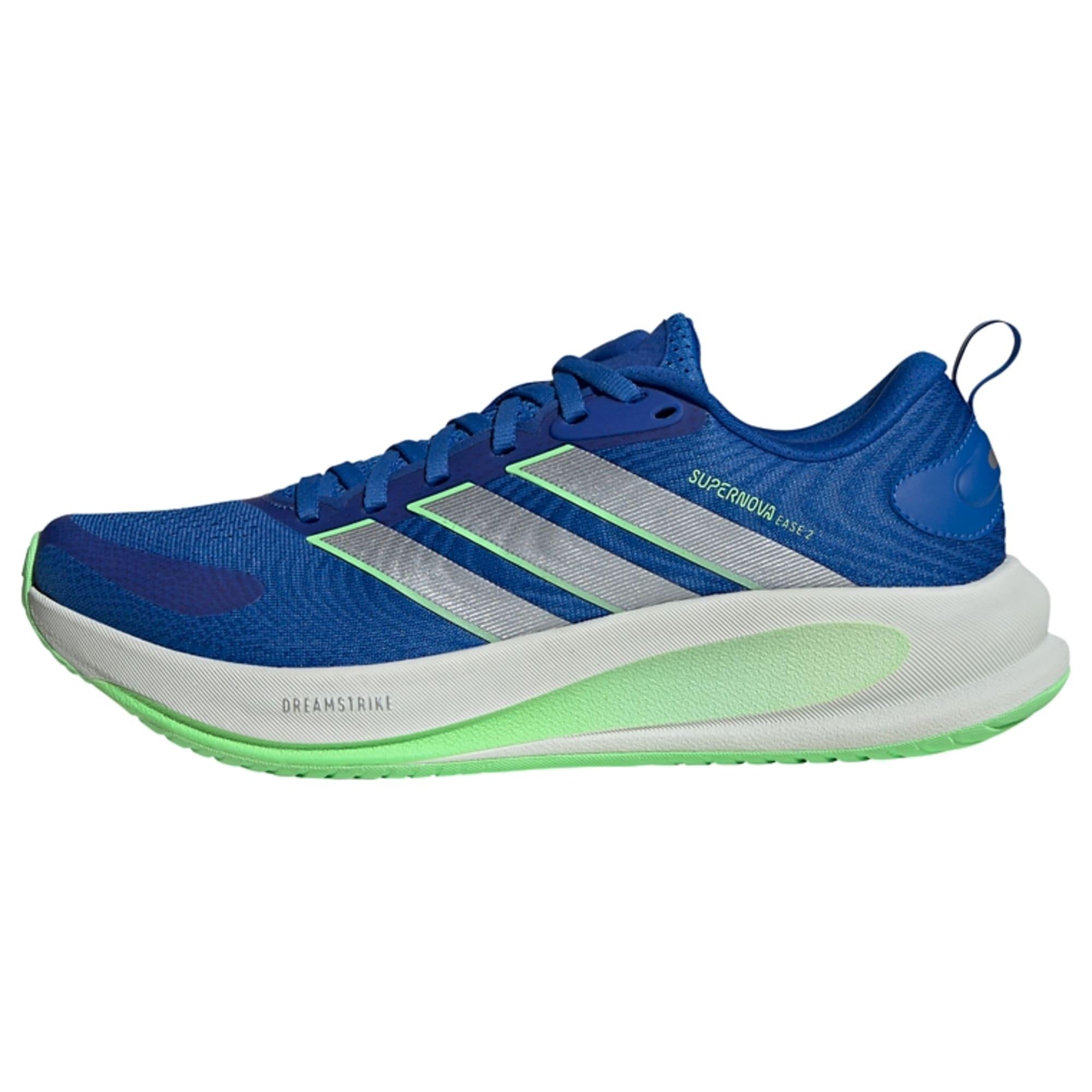adidas SUPERNOVA EASE 2 M LAUFSCHUH Laufschuhe Herren - Blue / Silver Metallic / Lime Burst