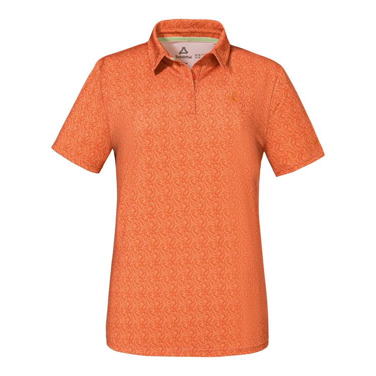 Sch&ouml;ffel Sch&ouml;ffel Polo Shirt Style Fraydo WMN Poloshirt Damen - 5115 - orange - 0 | SportScheck