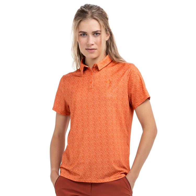 Sch&ouml;ffel Sch&ouml;ffel Polo Shirt Style Fraydo WMN Poloshirt Damen - 5115 - orange - 0 | SportScheck