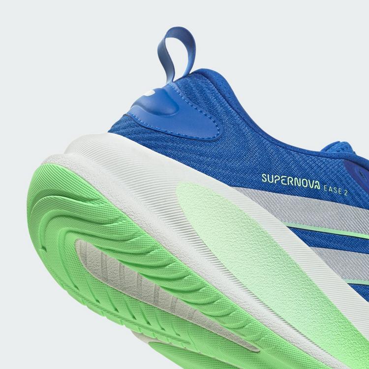 adidas adidas SUPERNOVA EASE 2 RUNNING SCHUHE Laufschuhe Herren - Blue / Silver Metallic / Lime Burst - 6 | SportScheck