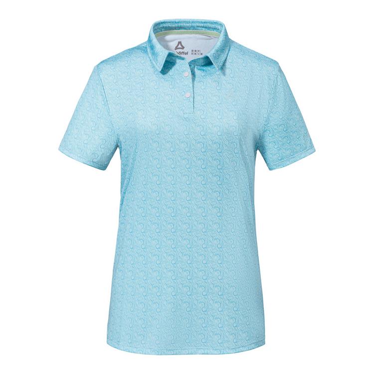 Sch&ouml;ffel Sch&ouml;ffel Polo Shirt Style Fraydo WMN Poloshirt Damen - 8015 - blau - 0 | SportScheck