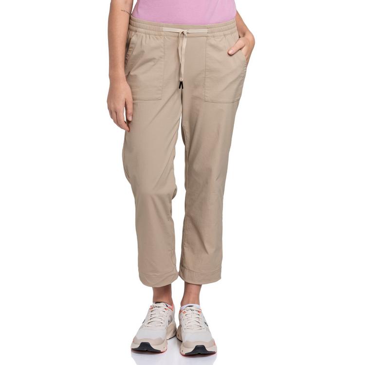 Sch&ouml;ffel Sch&ouml;ffel Pants Rangun L Caprihose Damen - 4705 - beige - 0 | SportScheck