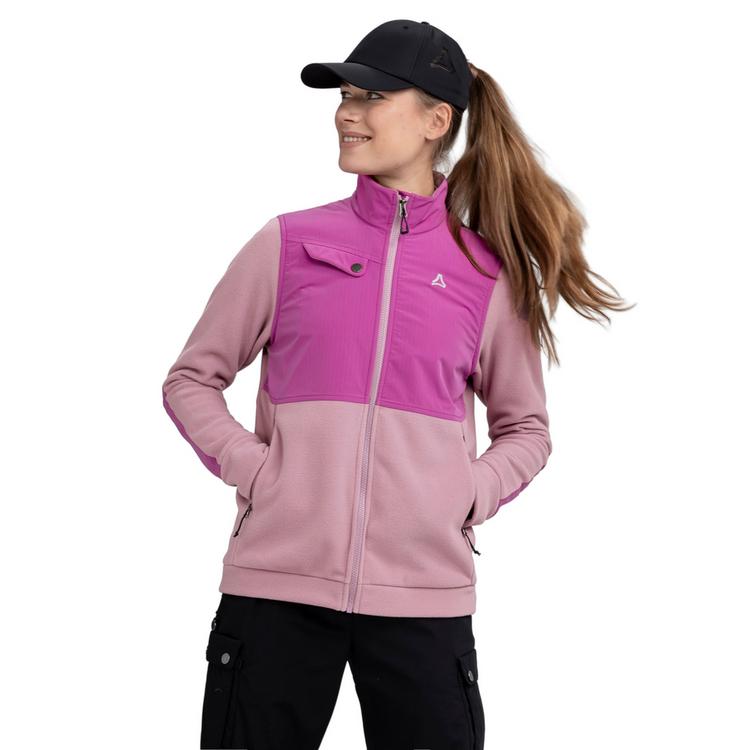 Sch&ouml;ffel Sch&ouml;ffel Fleece Jk Style Maghera WMN Fleecejacke Damen - 3105 - rosa - 0 | SportScheck