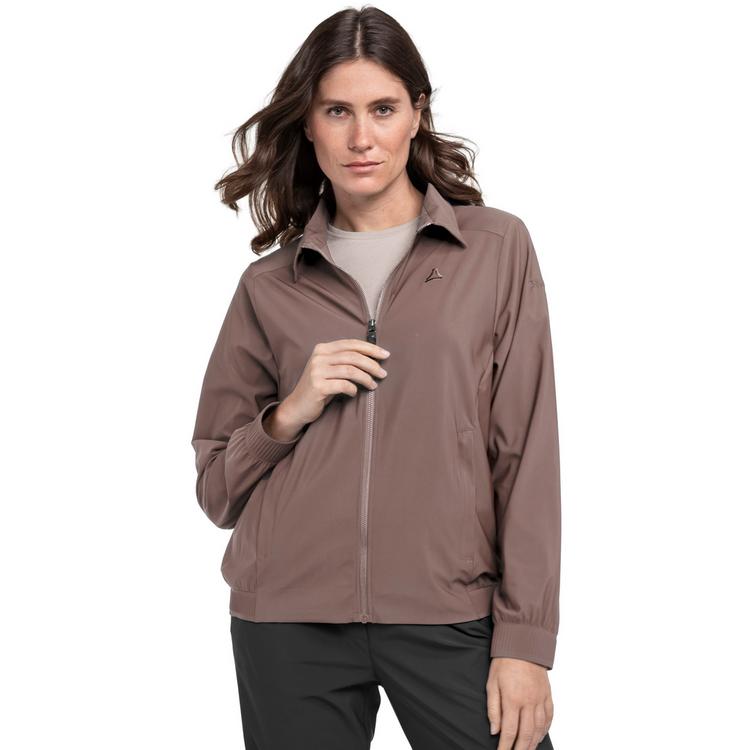 Sch&ouml;ffel Sch&ouml;ffel Jersey Jk Style Calmay WMN Strickjacke Damen - 3905 - braun - 0 | SportScheck