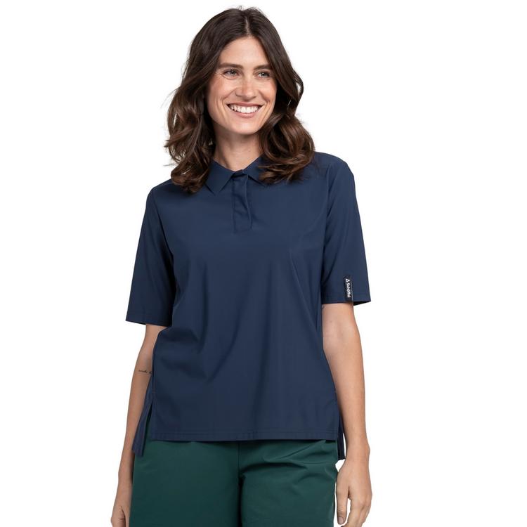 Sch&ouml;ffel Sch&ouml;ffel Jersey Polo Style Calmay WMN Poloshirt Damen - navy blazer - 0 | SportScheck