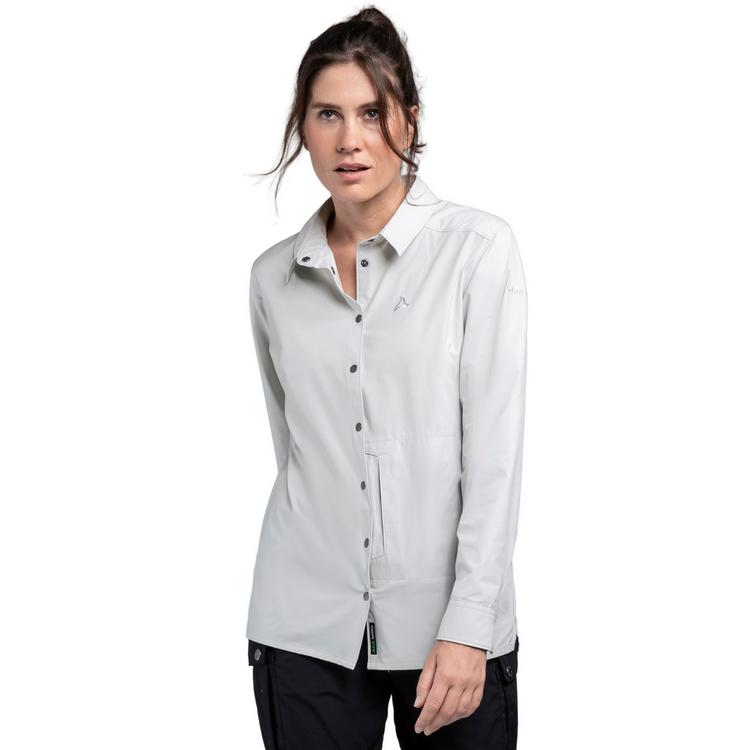 Sch&ouml;ffel Sch&ouml;ffel Blouse Style Maghera WMN Funktionsbluse Damen - 9000 - grau - 0 | SportScheck