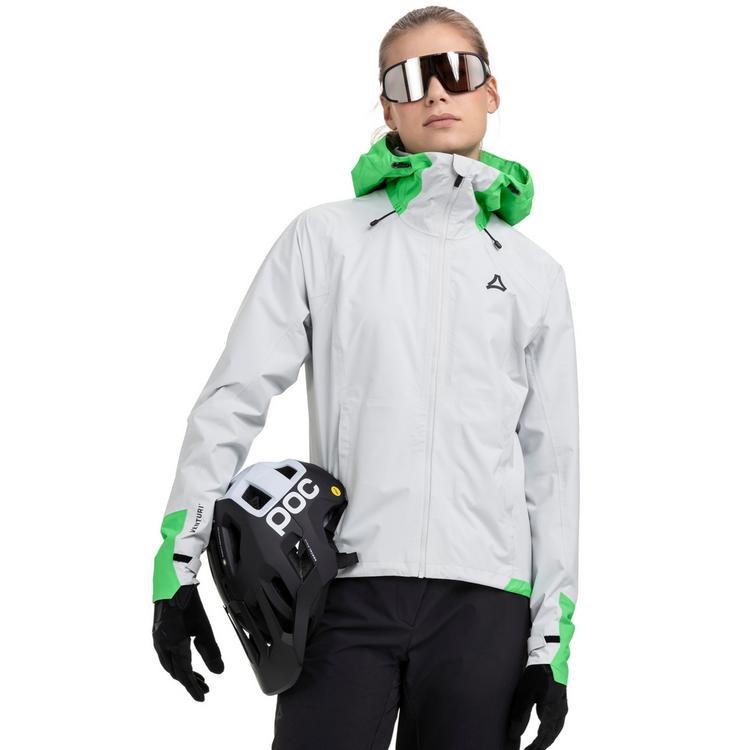 Sch&ouml;ffel Sch&ouml;ffel 2.5L Jacket Style Tajiva WMN Fahrradjacke Damen - 9000 - grau - 8 | SportScheck