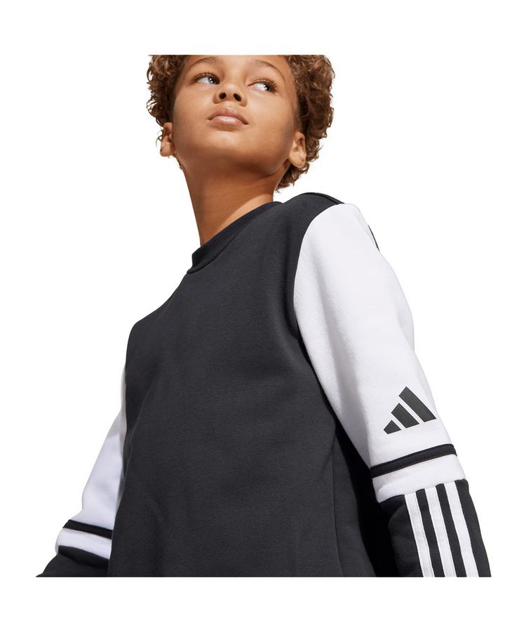 adidas adidas Squadra 25 Sweatshirt Kids Funktionssweatshirt Kinder - schwarzweiss - 0 | SportScheck