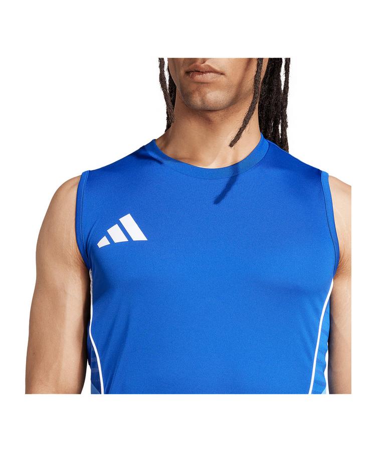 adidas adidas Tiro 25 Competition Tanktop Wei&szlig; Funktionstop Herren - blaublaublau - 2 | SportScheck