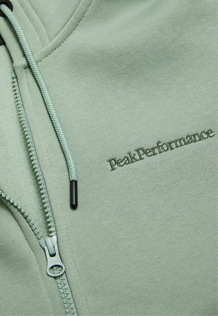 Peak Performance Peak Performance M Original Small Logo Zip Hood Sweatshirt Herren - SALBEI - 0 | SportScheck