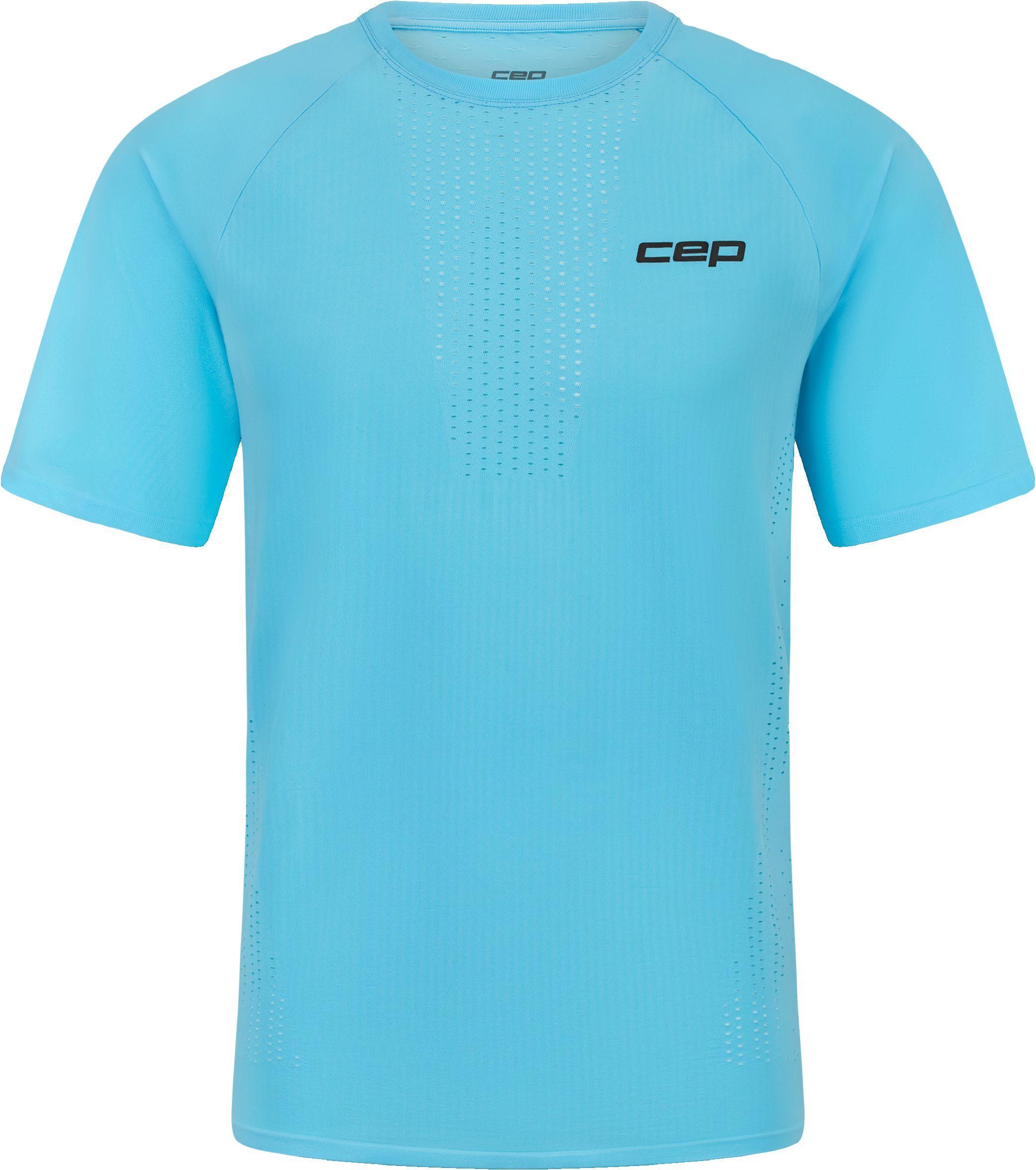 CEP Run Ultralight Shirt Short Funktionsshirt Herren - light blue