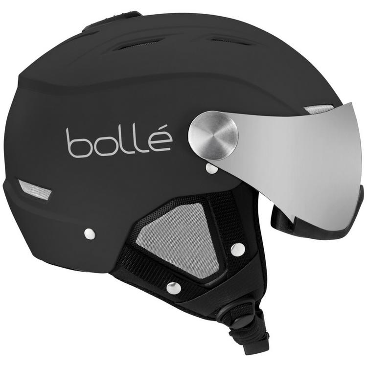 Boll&eacute; Boll&eacute; Backline Visor Helm - black matte-silver gun - 0 | SportScheck